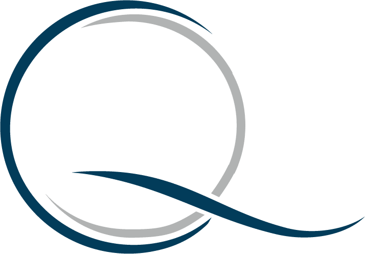 Q letter logo from Erickson Cosmetic Dermatology and Lifestyle Medicine