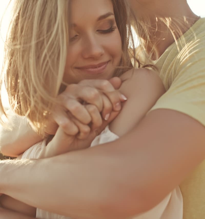 man and woman embracing man and woman embracing