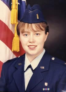 Dr. Erickson in Air Force